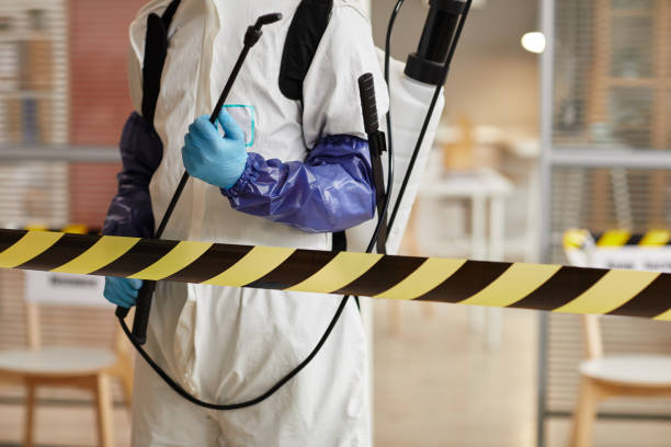 Professional Infectious Disease Decontamination technician working in Plymouth, MA